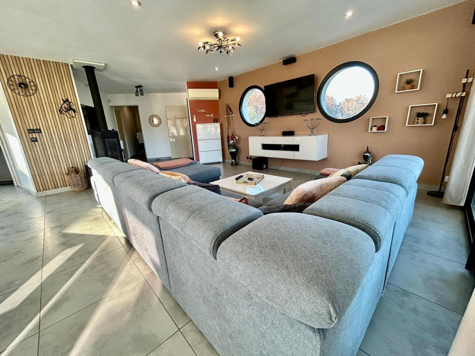 Maison Moderne Au Calme Avec Billard, Jacuzzi, Bain A Remous, Piscine, Babyfoot Labastide-du-Temple Экстерьер фото