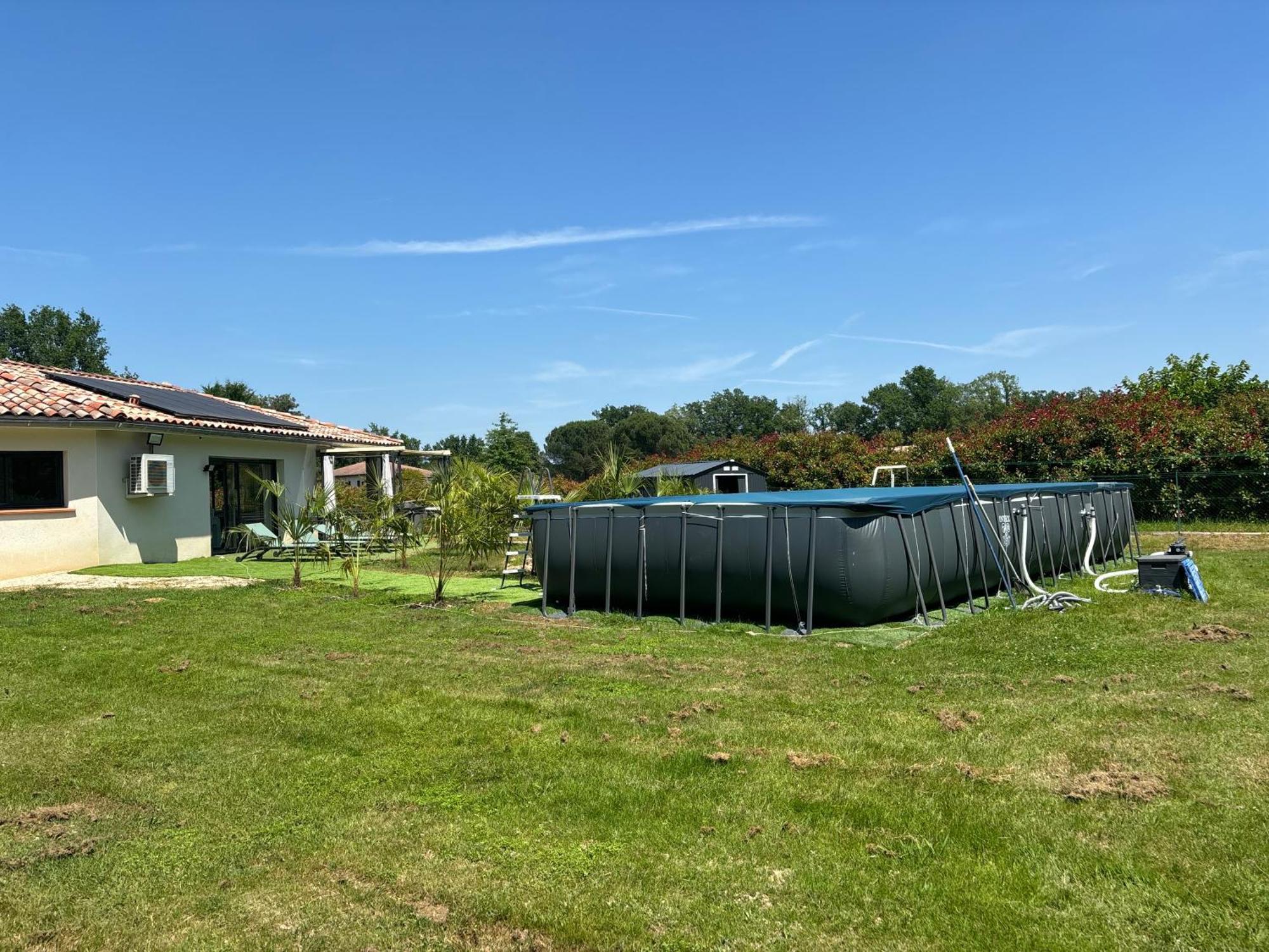 Maison Moderne Au Calme Avec Billard, Jacuzzi, Bain A Remous, Piscine, Babyfoot Labastide-du-Temple Экстерьер фото